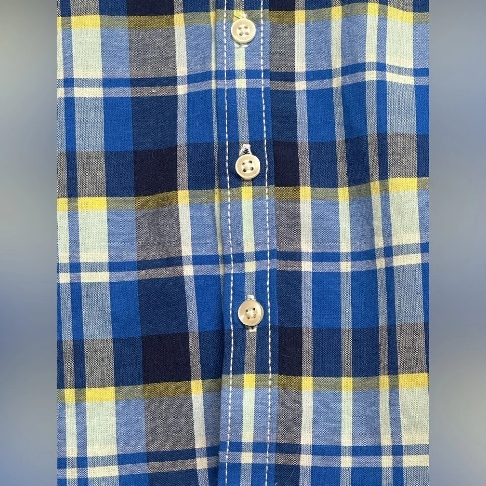 Carter’s Outfit 9 Months Plaid Button Up Shirt Shorts NEW
